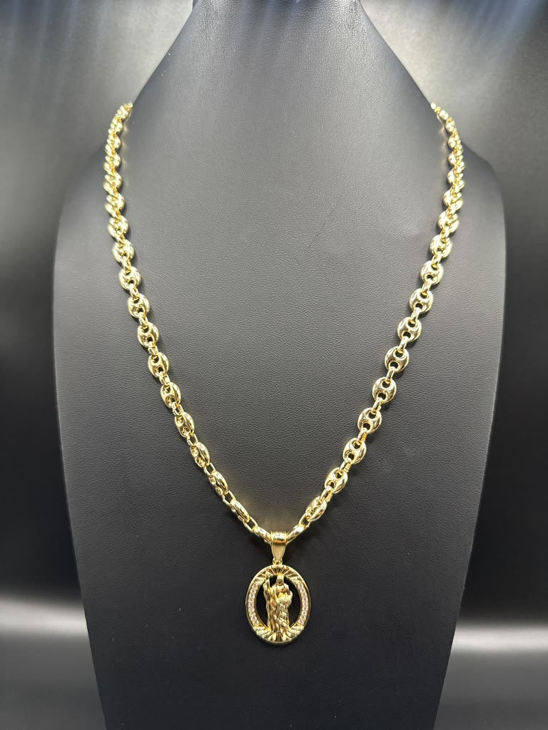 Cadena tejido Gucci plana o marinero