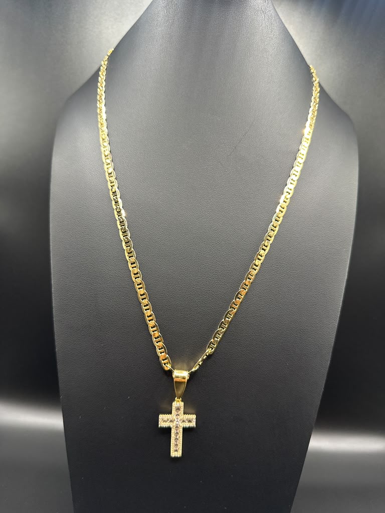 Cadena tejido Gucci plana o marinero